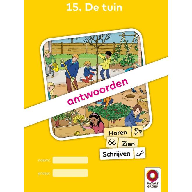 Horen, Zien en Schrijven 2 Antwoordenboek 15 (niveau 2)