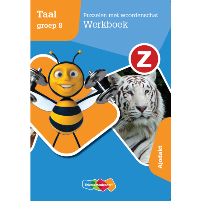 Z-Taal groep 8 - Puzzelen met woordenschat Werkboek - Ajodakt