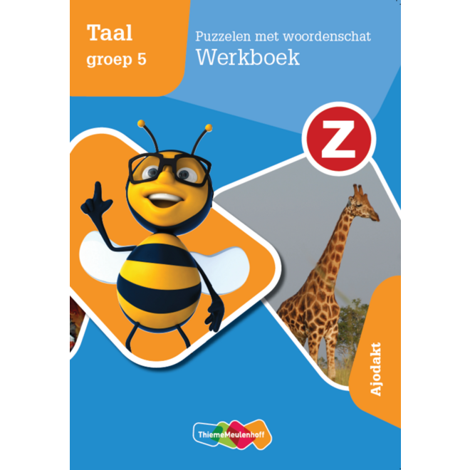 Z-Taal groep 5 - Puzzelen met woordenschat Werkboek - Ajodakt