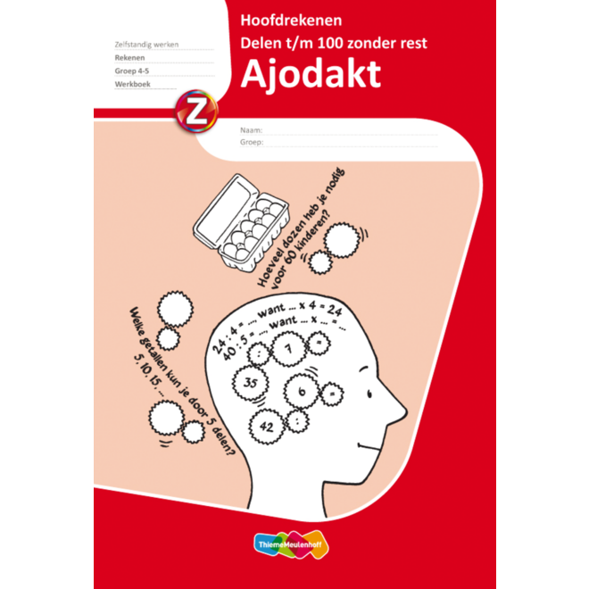 Hoofdrekenen delen t/m 100 zonder rest werkboek groep 4-5 (5 stuks)