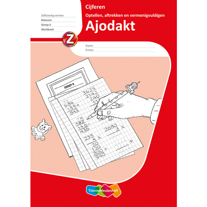 Cijferend opt./aftr./vermenigv. werkboek groep 6 (5 stuks)
