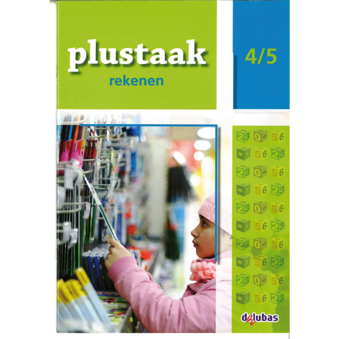Plustaak rekenen groep 4-5 werkboek