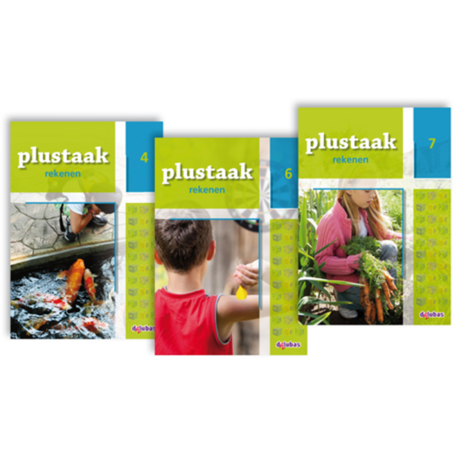 Plustaak rekenen groep 2-8 werkboeken serie A