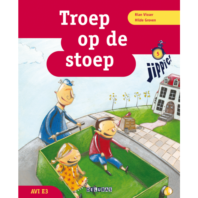 Jippie leesboek 5 - troep op de stoep - avi E3