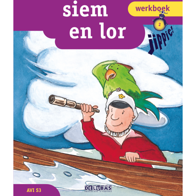 Jippie werkboek 2 - Siem en lor - avi Start (5 stuks)