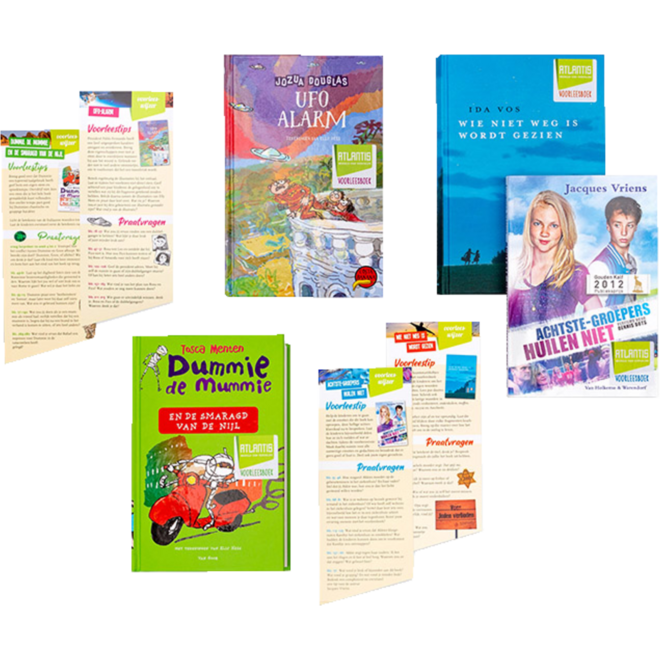 Atlantis voorleesboekenpakket groep 7