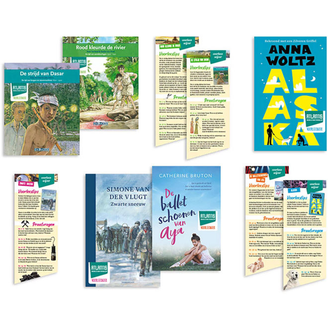 Atlantis voorleesboekenpakket groep 8