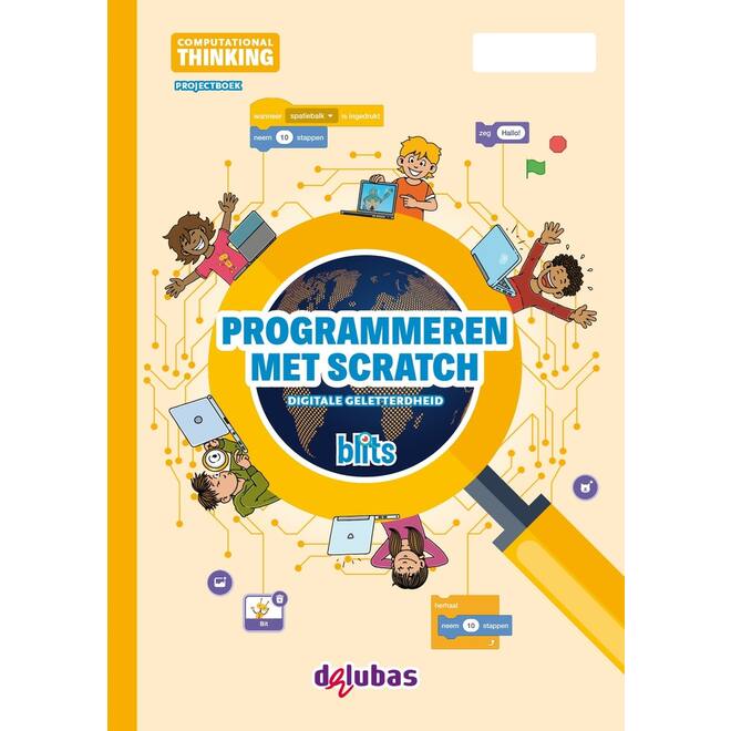Blits Digitale geletterdheid projectboek Programmeren met Scratch