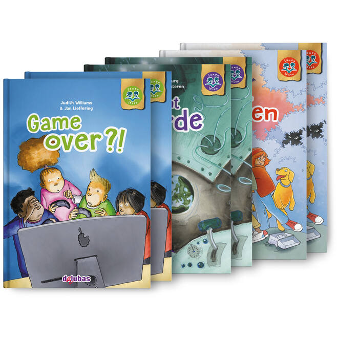 Samenleesboeken M6+ pakket 1 toneellezen (6 boeken)