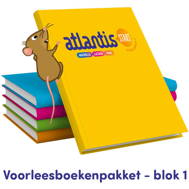Atlantis Start voorleesboekenpakket blok 1