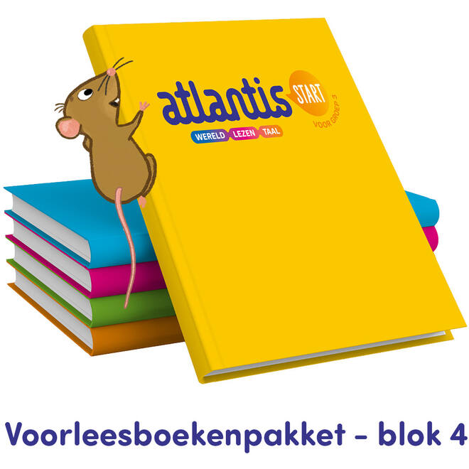 Atlantis Start voorleesboekenpakket blok 4