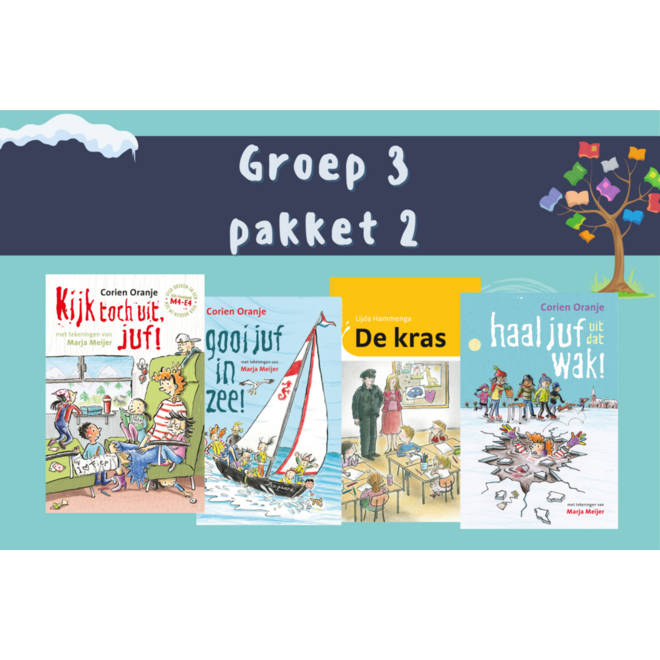 Winterleespakket M3/E3 gr 3: 4 boeken