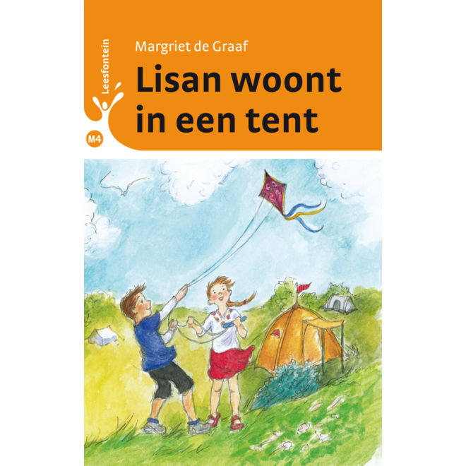 Leesfontein leesboek M4 Lisan woont in een tent