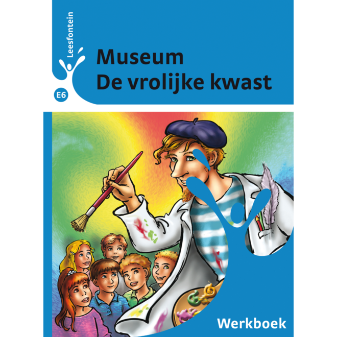 Leesfontein werkboekE6 museum de vrolijke kwast (5 stuks)