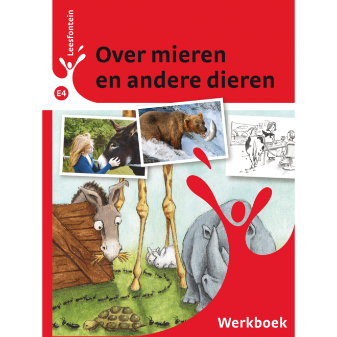 Leesfontein werkboek omnibus E4 over mieren ea dieren (5 stuks)