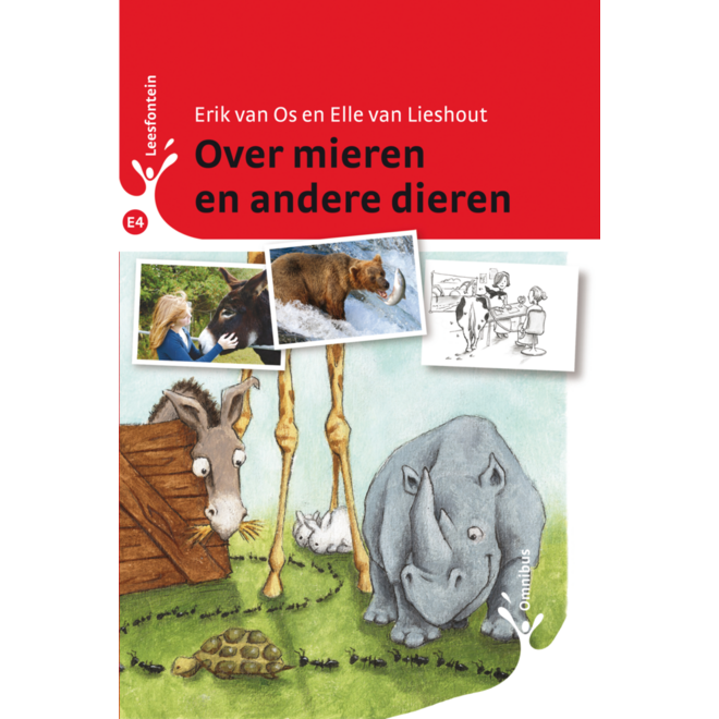 Leesfontein omnibus E4 over mieren en andere dieren