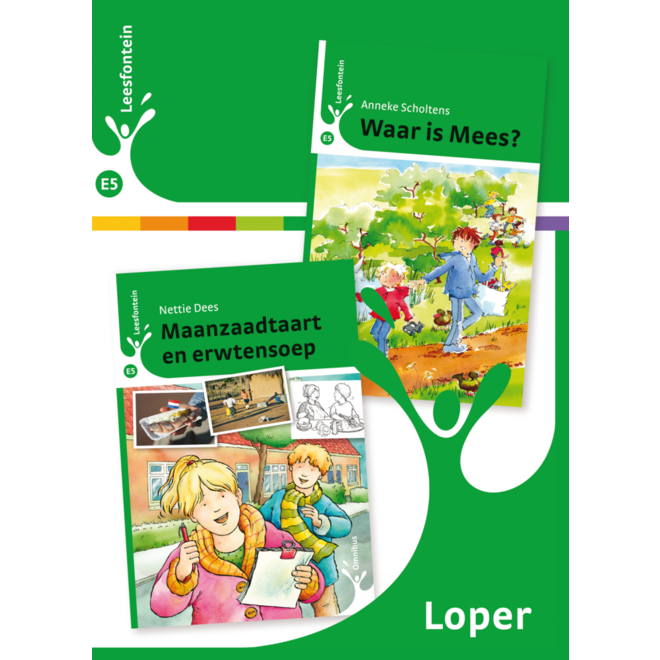 Leesfontein loper E5 (5 stuks)