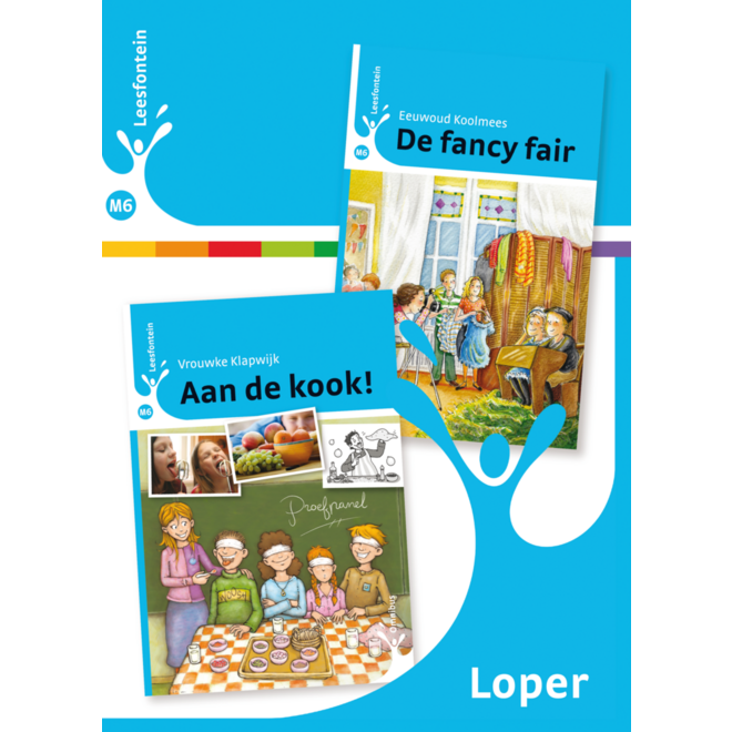 Leesfontein loper M6 (5 stuks)