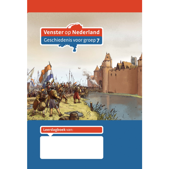 Venster op Nederland groep 7 leerdagboek (5 stuks)