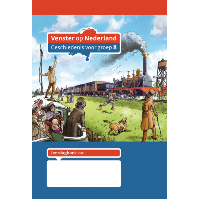 Venster op Nederland groep 8 leerdagboek (5 stuks)
