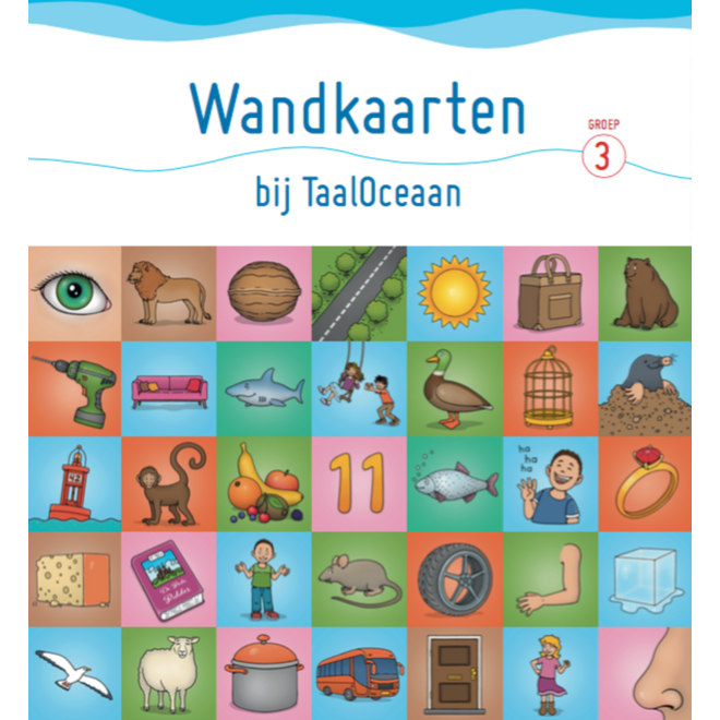 TaalOceaan set wandkaarten