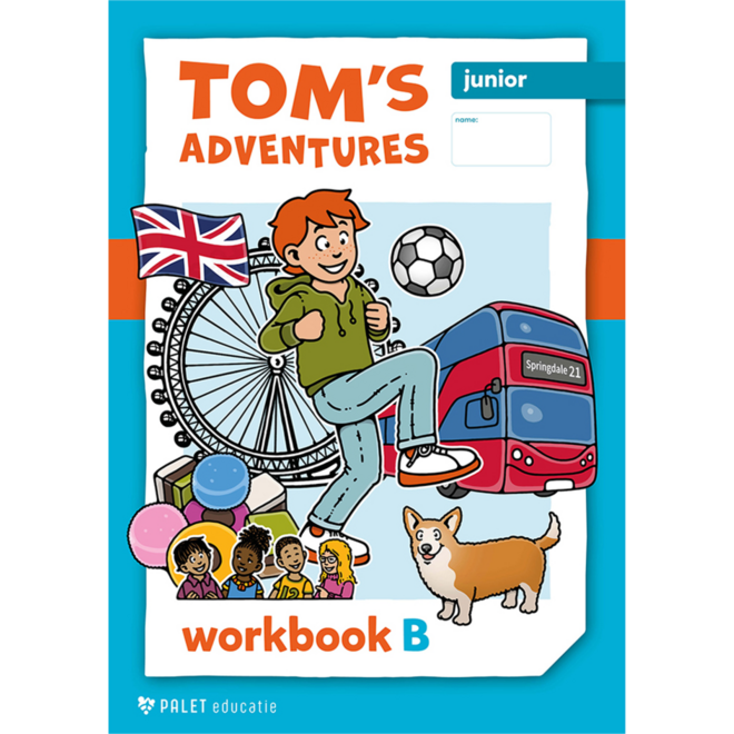 Tom’s adventures workbook B junior (5 stuks)