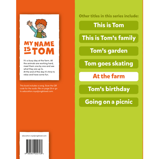 My name is Tom 2 prentenboek 'To' the farm