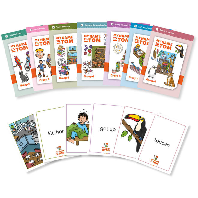 My name is Tom 2 flashcards groep 4