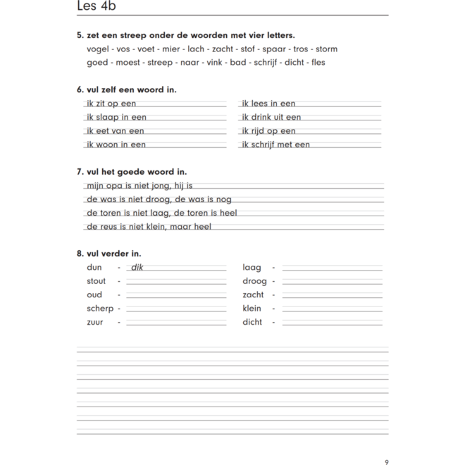 Blokboek taal groep 4