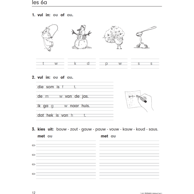 Blokboek taal groep 3