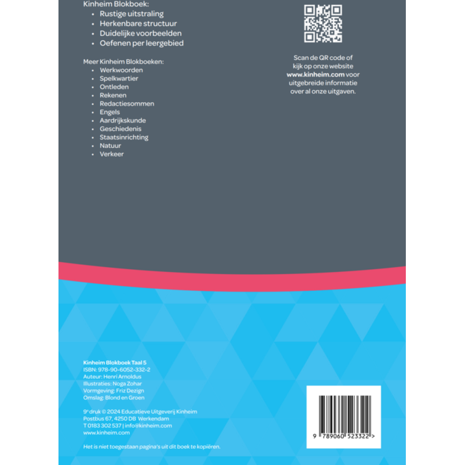 Blokboek taal groep 5