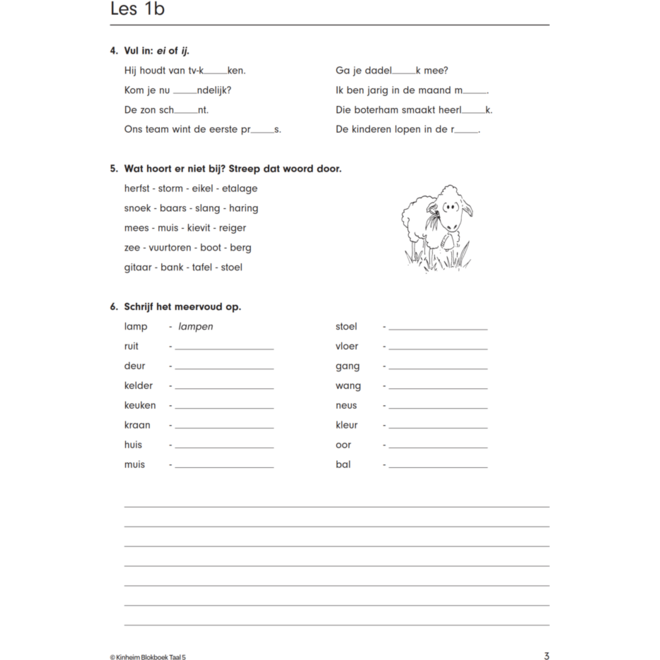 Blokboek taal groep 5
