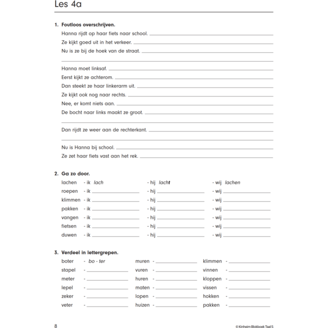 Blokboek taal groep 5