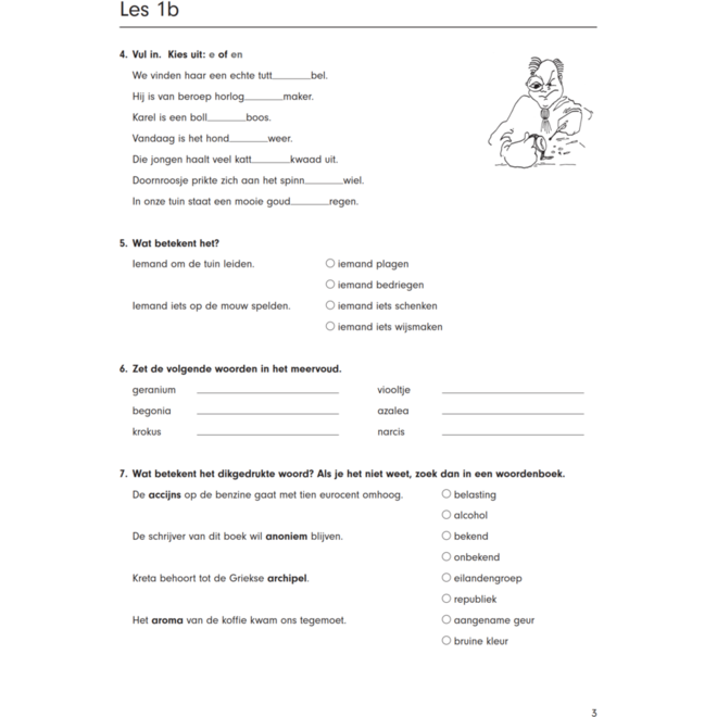 Blokboek taal groep 7 extra (5 stuks)