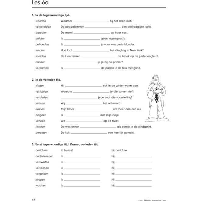 Blokboek taal groep 7 extra (5 stuks)