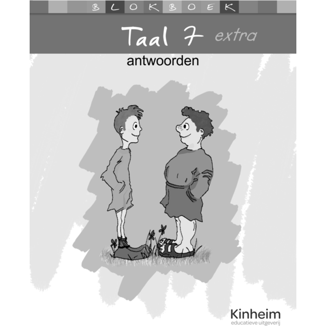 Blokboek taal groep 7 extra antwoorden en dictees