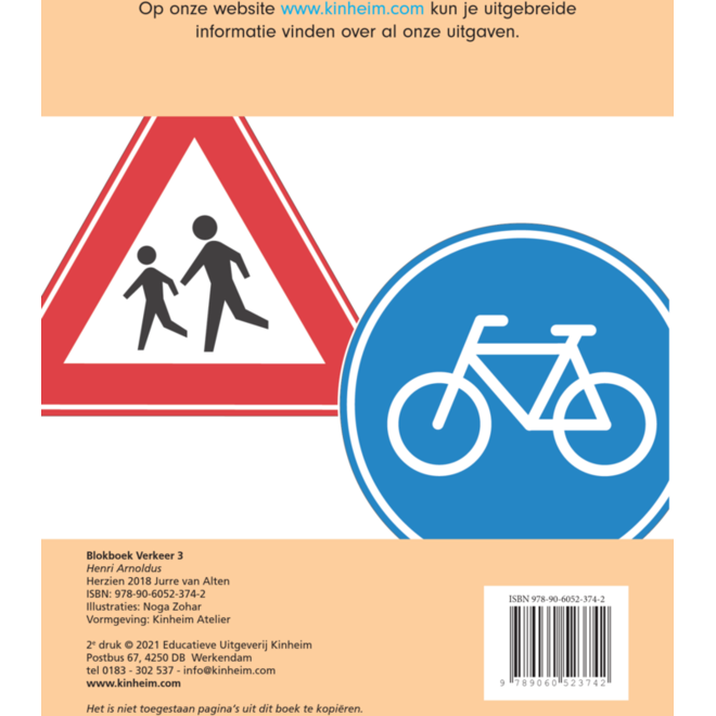 Blokboek verkeer groep 3