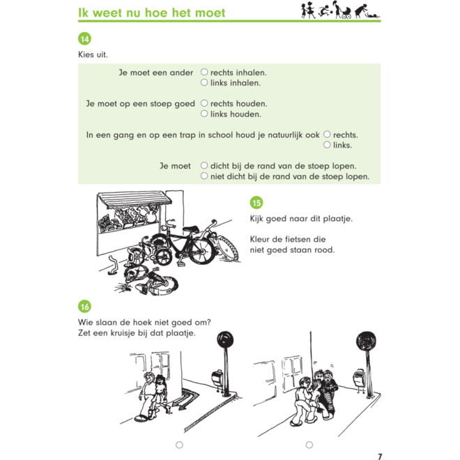 Blokboek verkeer groep 4 (5 stuks)