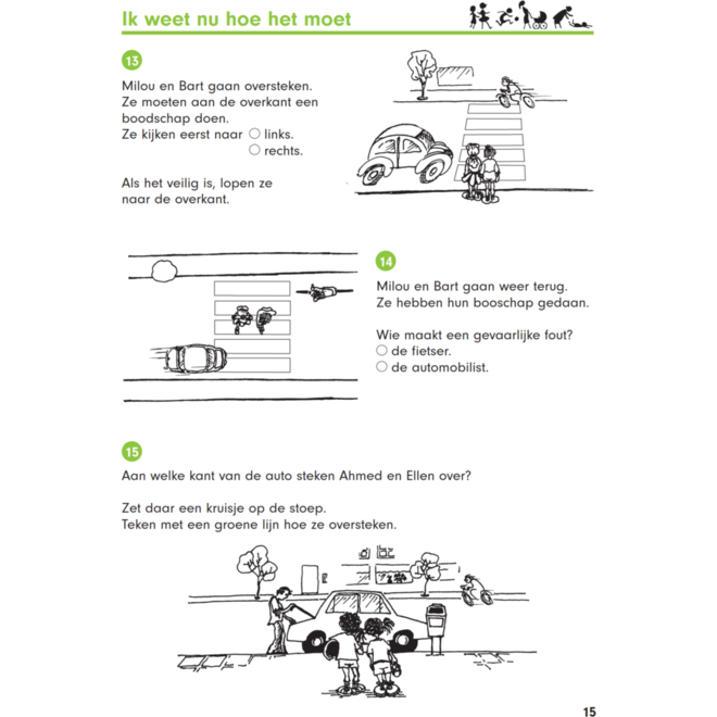 Blokboek verkeer groep 4 (5 stuks)