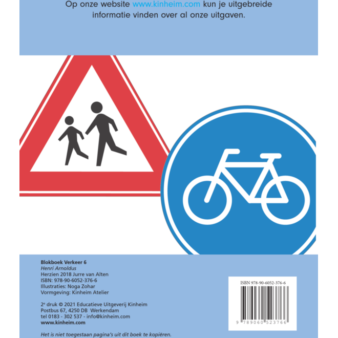 Blokboek verkeer groep 6