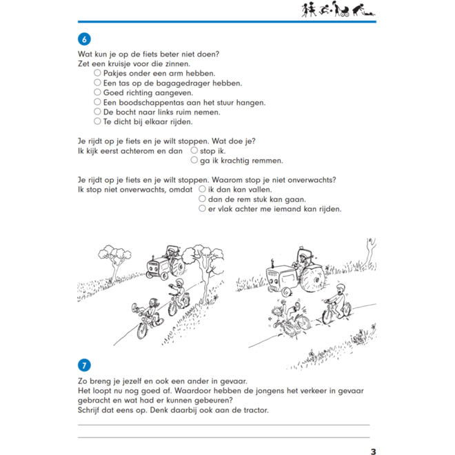 Blokboek verkeer groep 6 (5 stuks)
