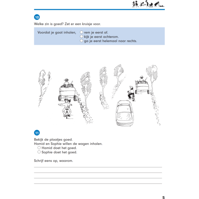 Blokboek verkeer groep 6 (5 stuks)