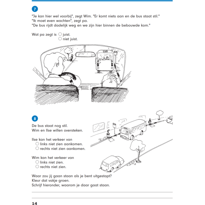 Blokboek verkeer groep 6 (5 stuks)