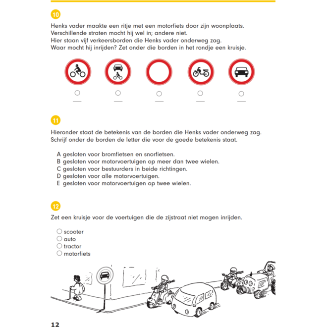 Blokboek verkeer groep 7 (5 stuks)