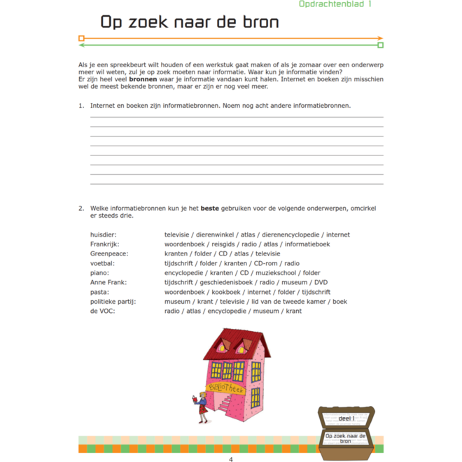 Een schat aan informatie (5 stuks)