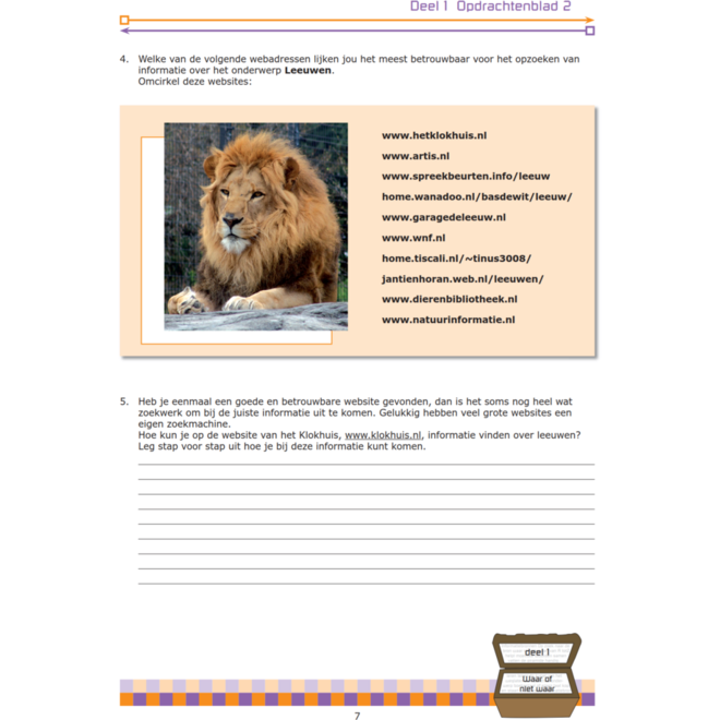 Een schat aan informatie (5 stuks)