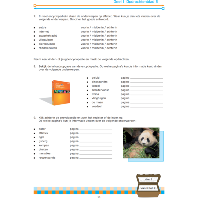 Een schat aan informatie (5 stuks)