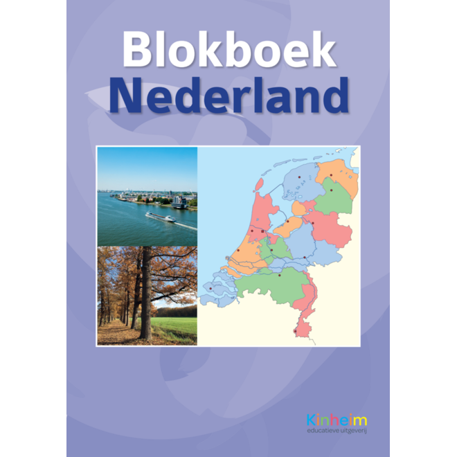 Blokboek aardrijkskunde Nederland herziene uitgave