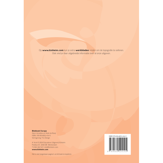 Blokboek aardrijkskunde Europa