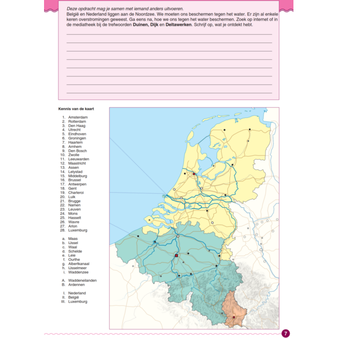 Blokboek aardrijkskunde Europa